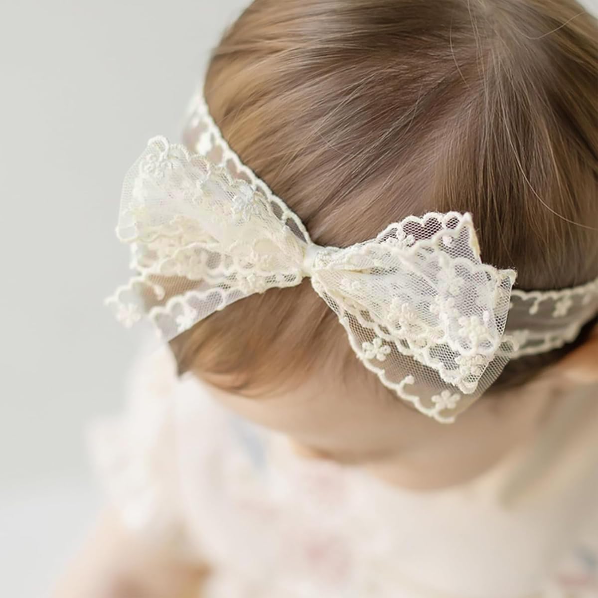 ICKEYOU toddler party hair accessory complements festive outfits