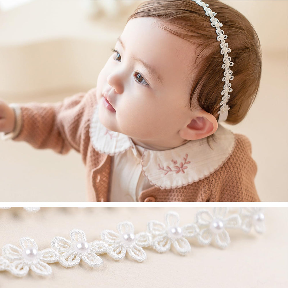 ICKEYOU versatile daisy headband for birthdays and family photoshoots.