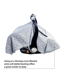 ICOPUCA car seat cover non slip handle keeps the canopy in place