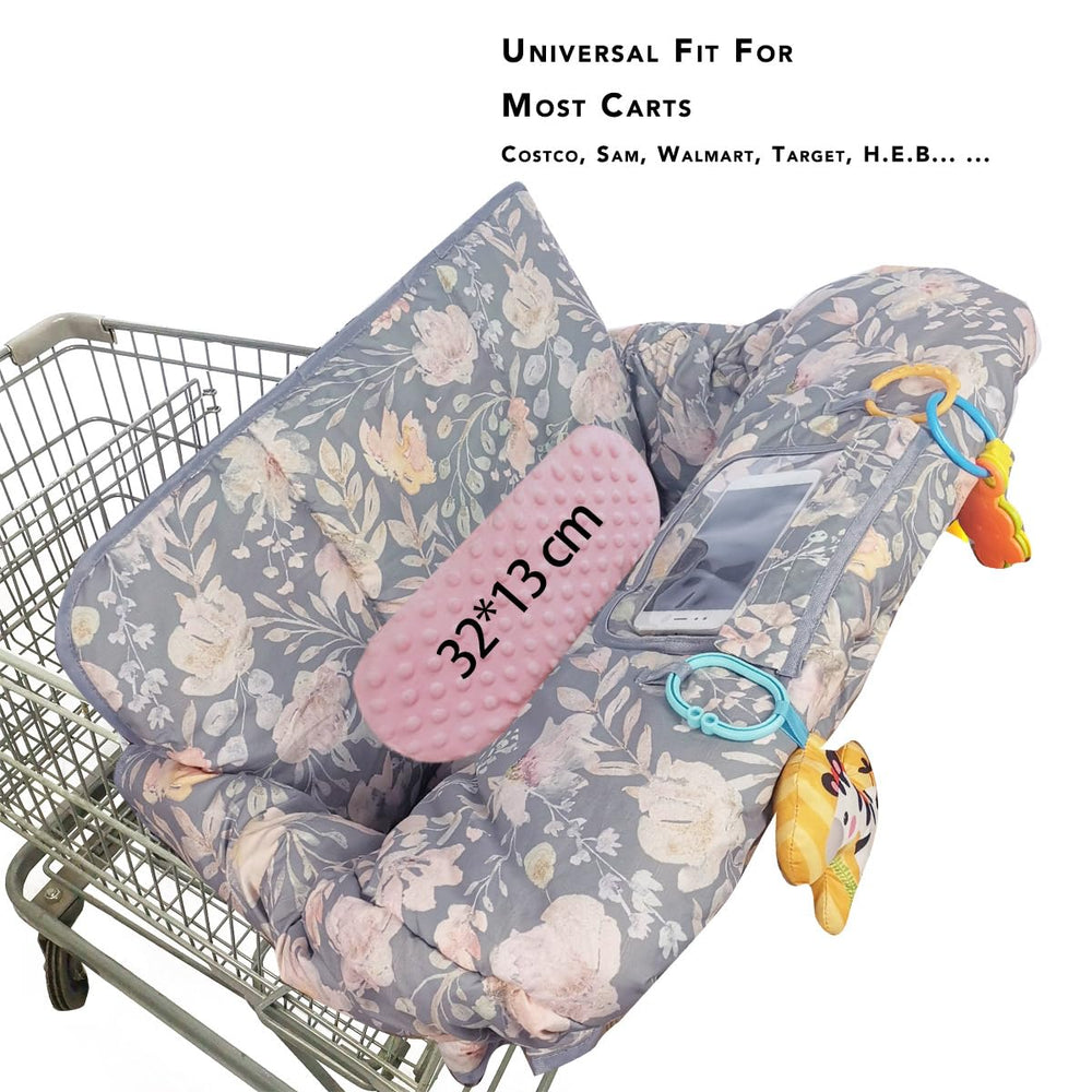 ICOPUCA baby mat mode on cart cover doubles as a play area