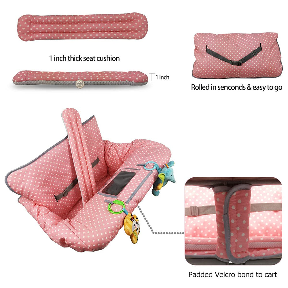 ICOPUCA cart cover is machine washable for easy cleaning after trips.