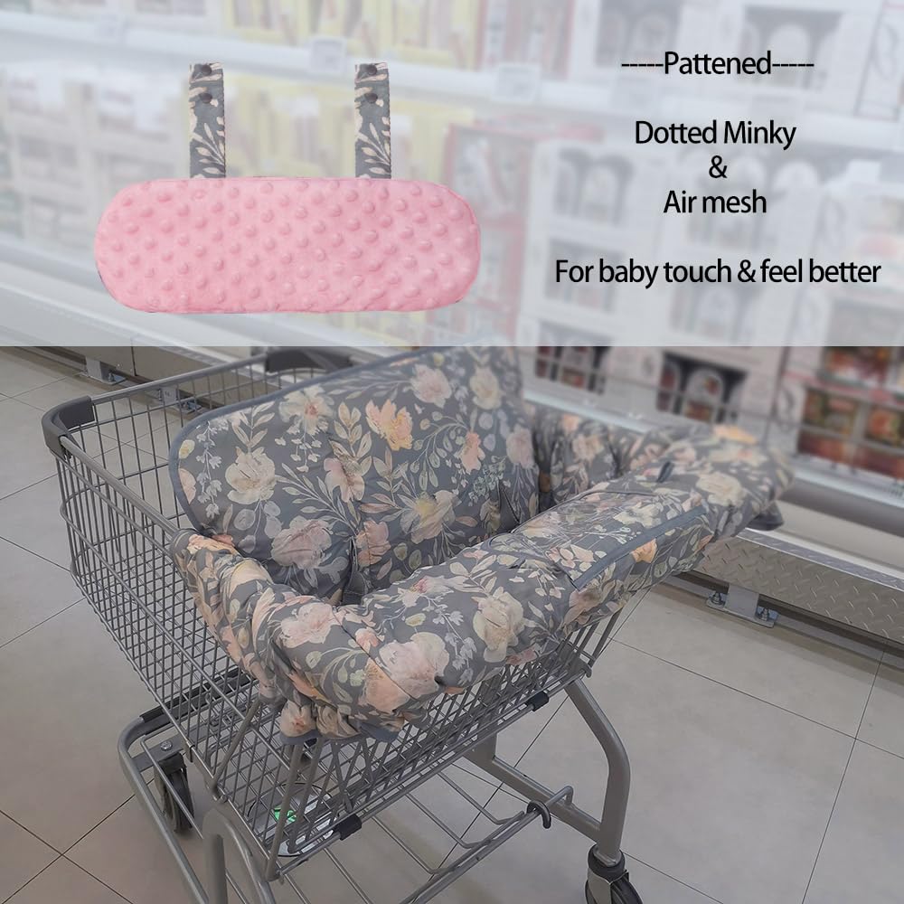 ICOPUCA cart cover installed quickly during shopping trips