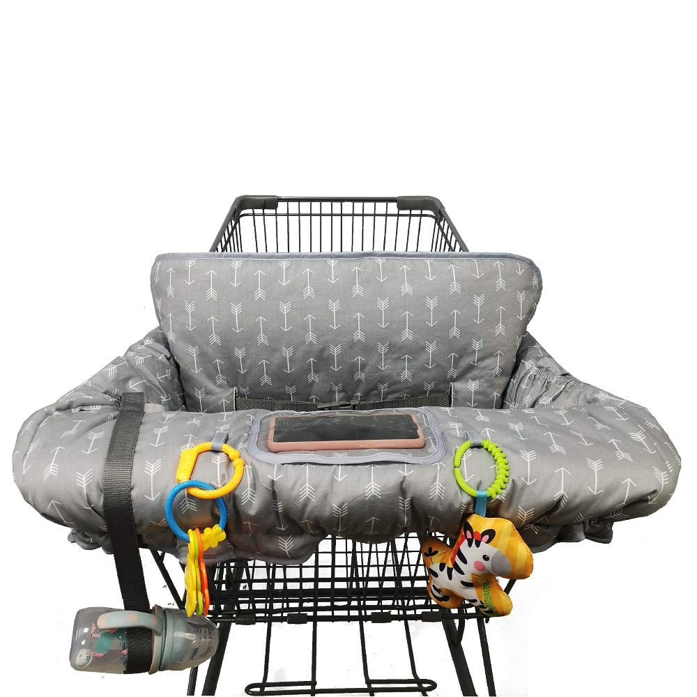 ICOPUCA reversible grey cover with non slip back stays in place