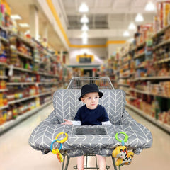ICOPUCA shopping cart cover reversible design for two stylish looks.