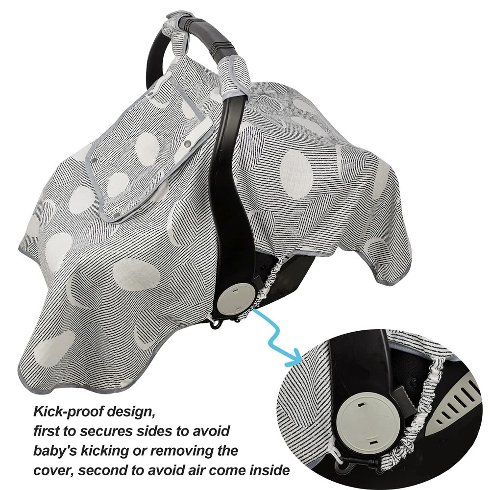 ICOPUCA universal-size canopy is machine washable and easy to care for.