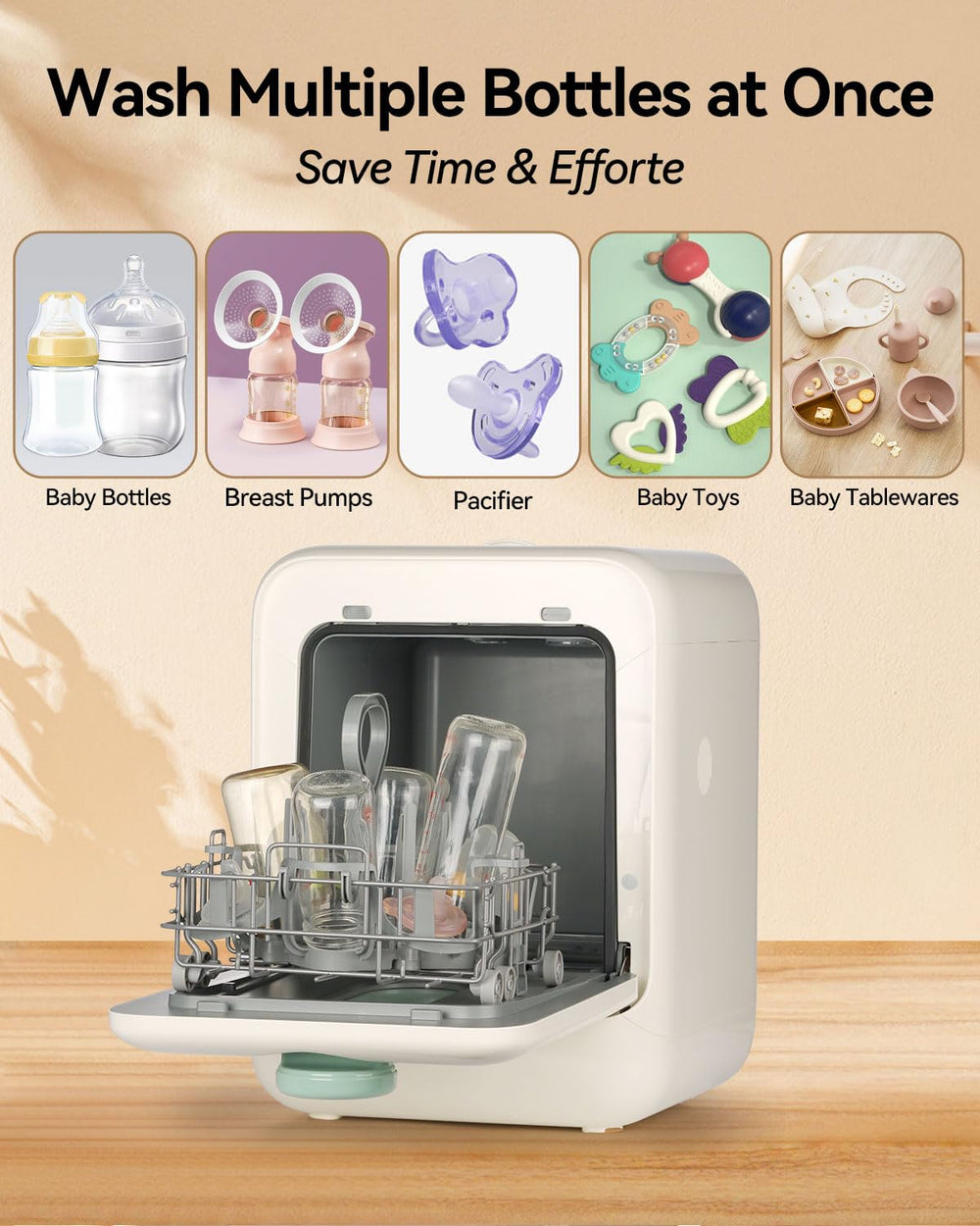 ICUIRE one-hand operation design facilitates quick bottle prep