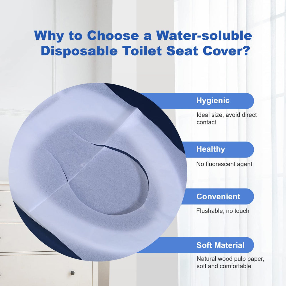ICWEIMEI flushable liner allows simple disposal after use.