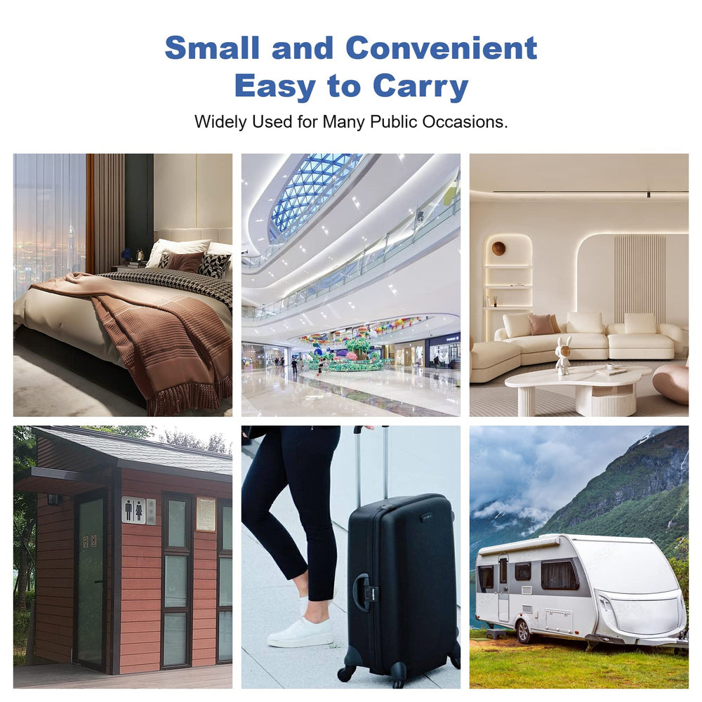 ICWEIMEI travel essentials box perfect for trips and camping.