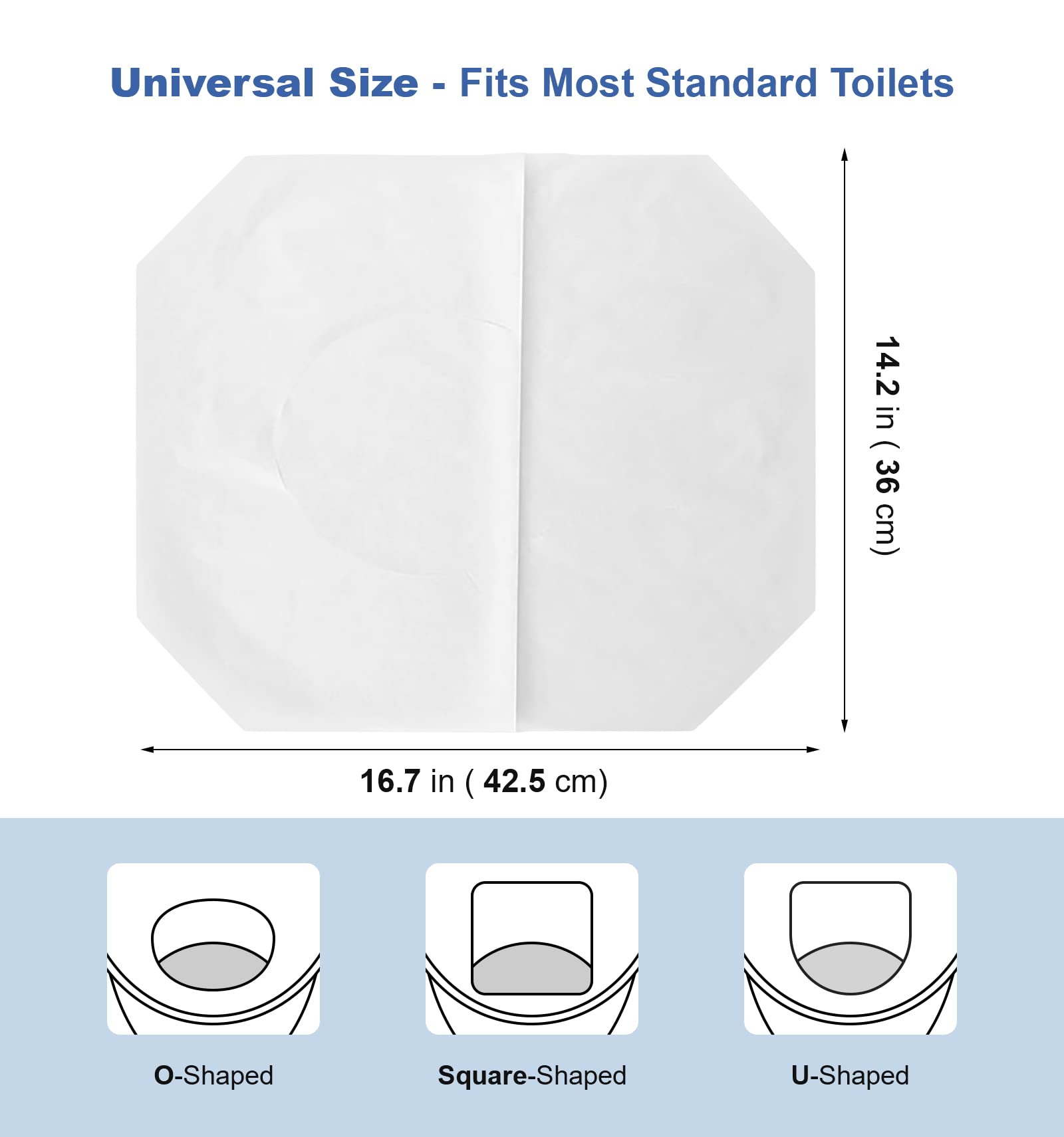 Unfolded ICWEIMEI sheet ready for hygienic seating protection.