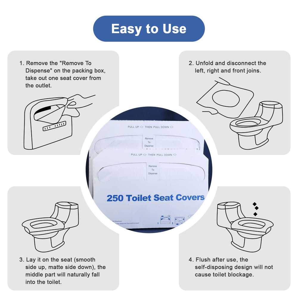 ICWEIMEI universal size fits most toilets worldwide for versatility.