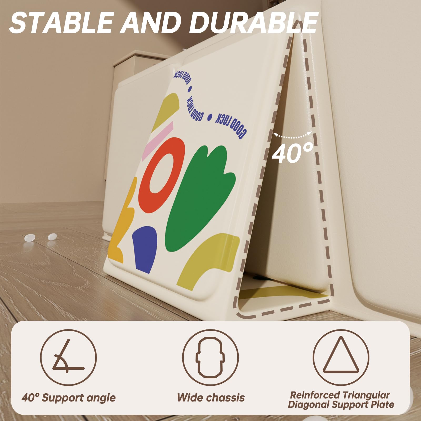IcyByte baby foldable bathtub folded-compact-storage demonstrates space-saving design.
