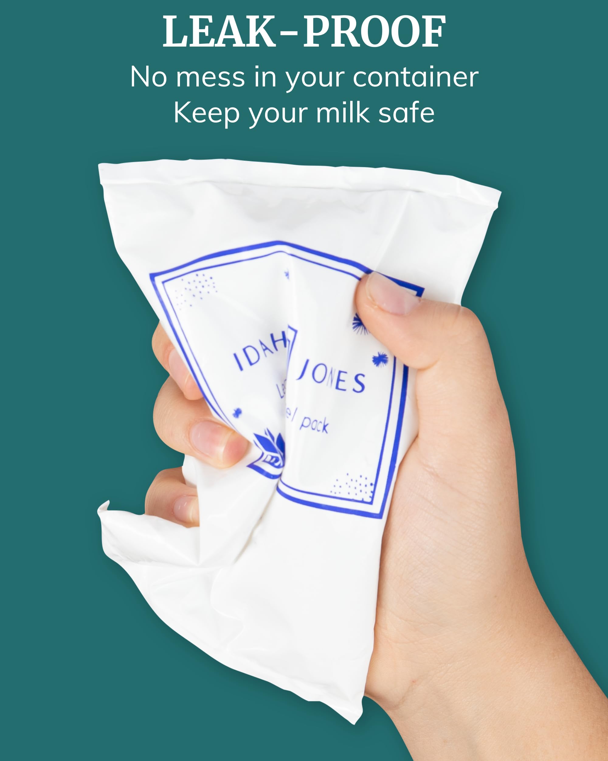Idaho Jones Ice Pack refreezable for reusable cooling in gym bags.