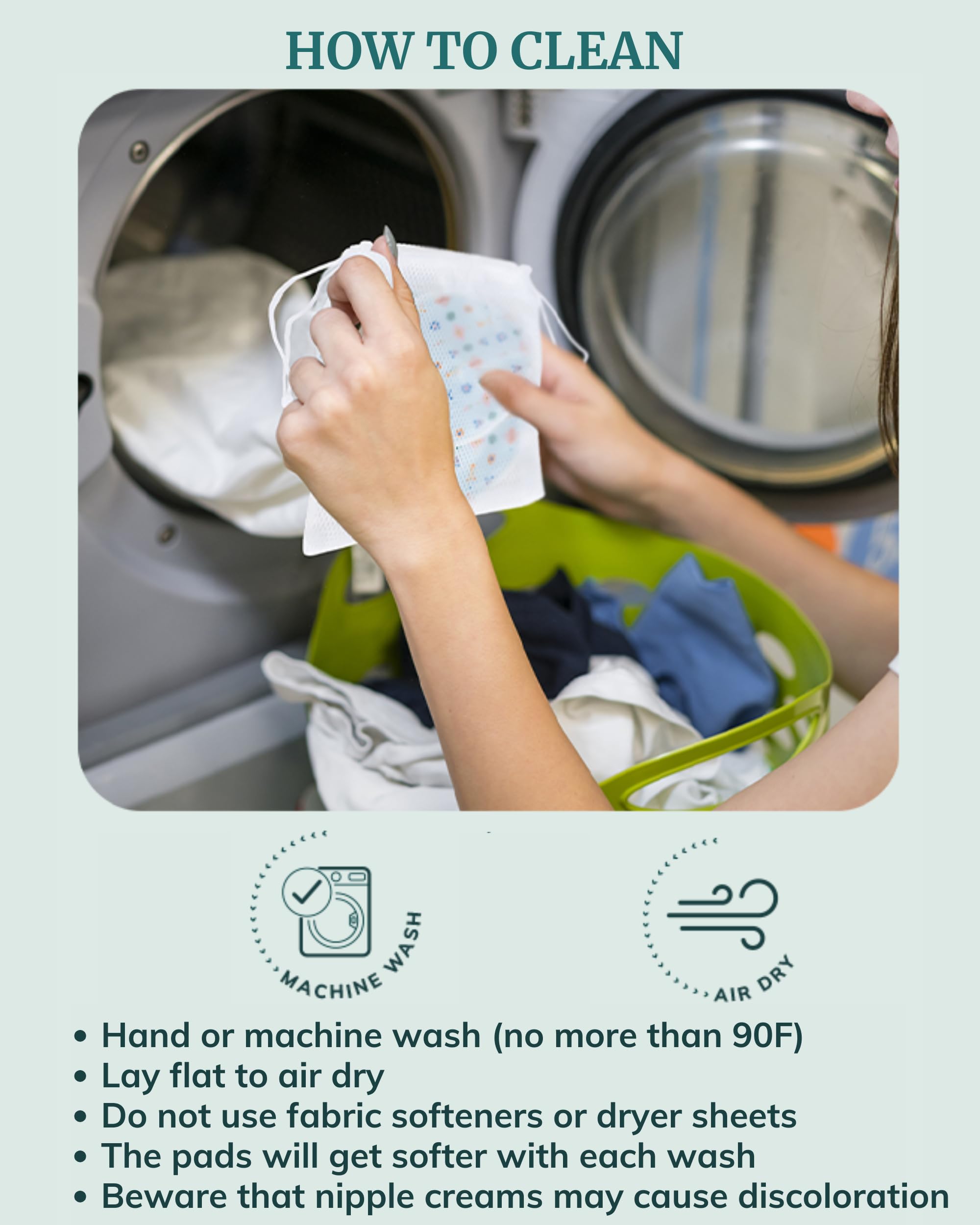 IDAHO JONES nursing pads large size-coverage ensures versatile fit.