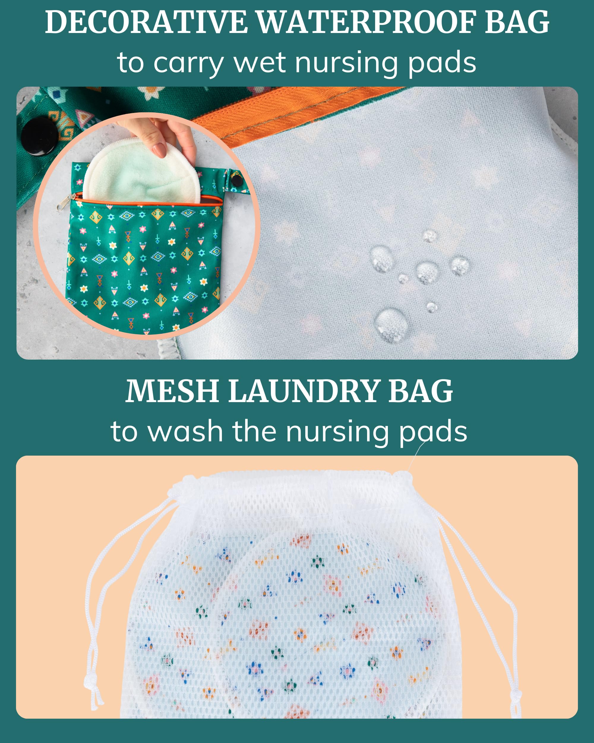 IDAHO JONES nursing pads reusable packs highlight sustainable, cost-effective option.