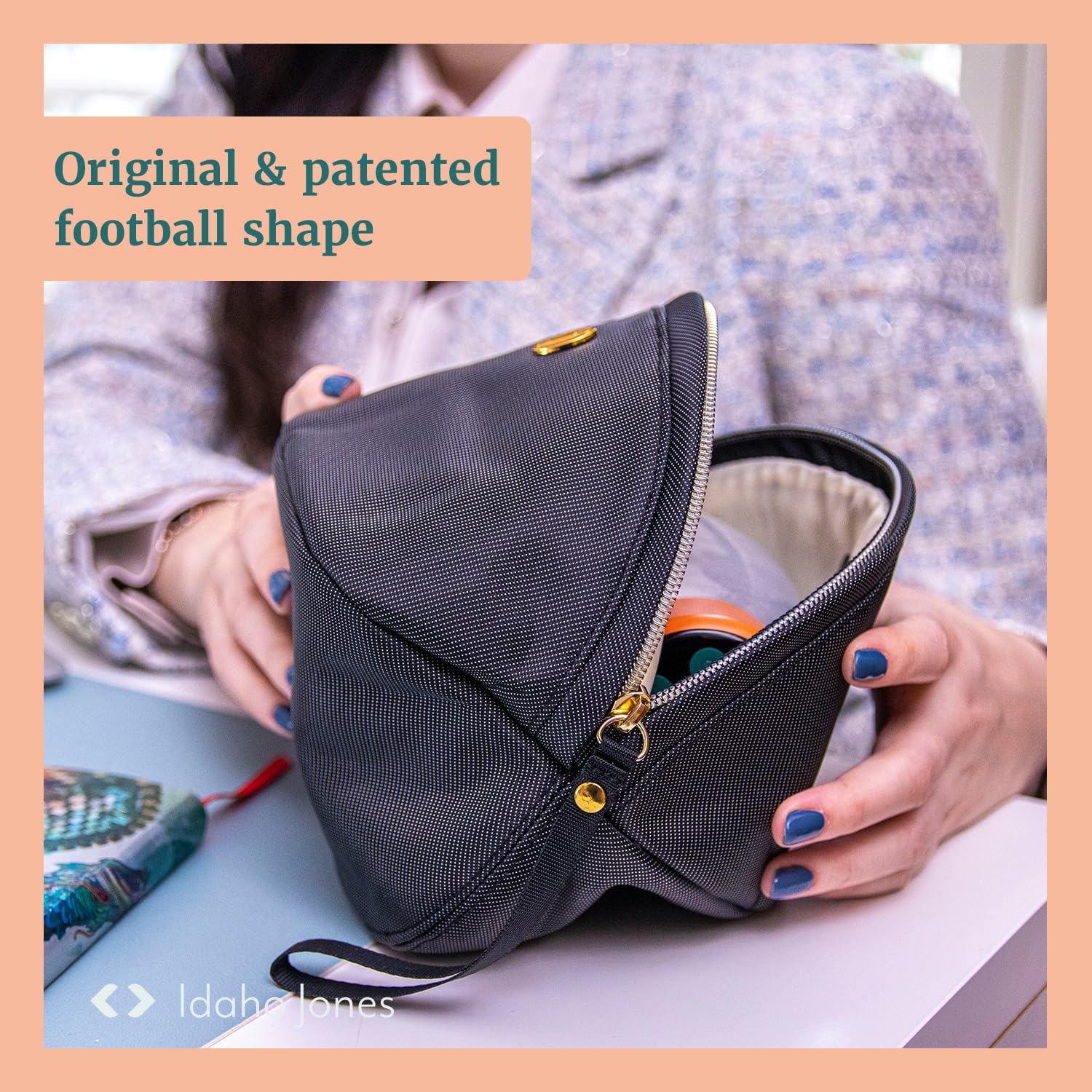 IDAHO JONES on-the-go-moms-use ideal for quick access and effortless pumping