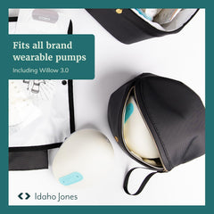 IDAHO JONES padded-compartments-protection shields pumps with soft interior and rugged exterior