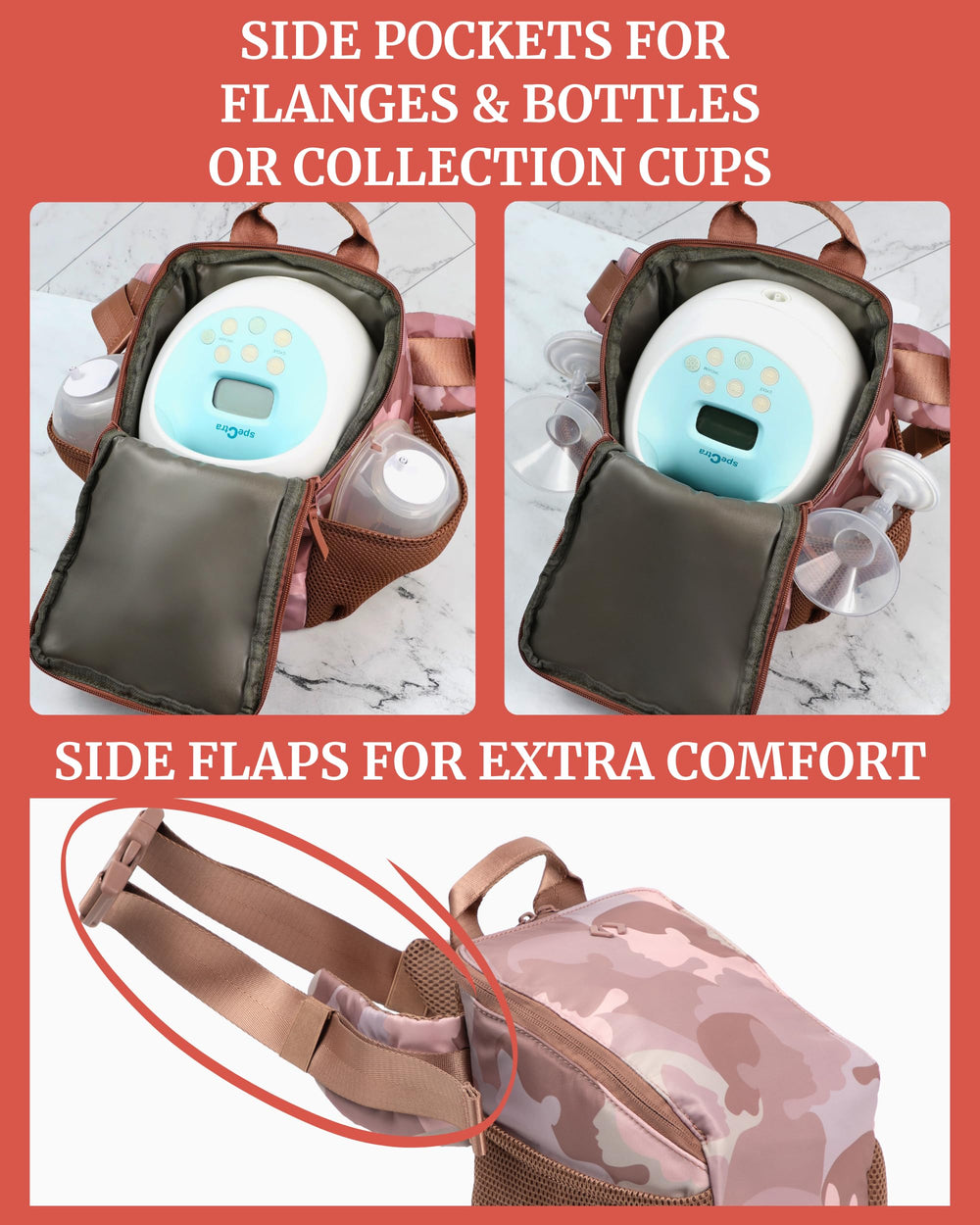 IDAHO JONES Pump-A-Porter compatible with Spectra S1/S2 and more.
