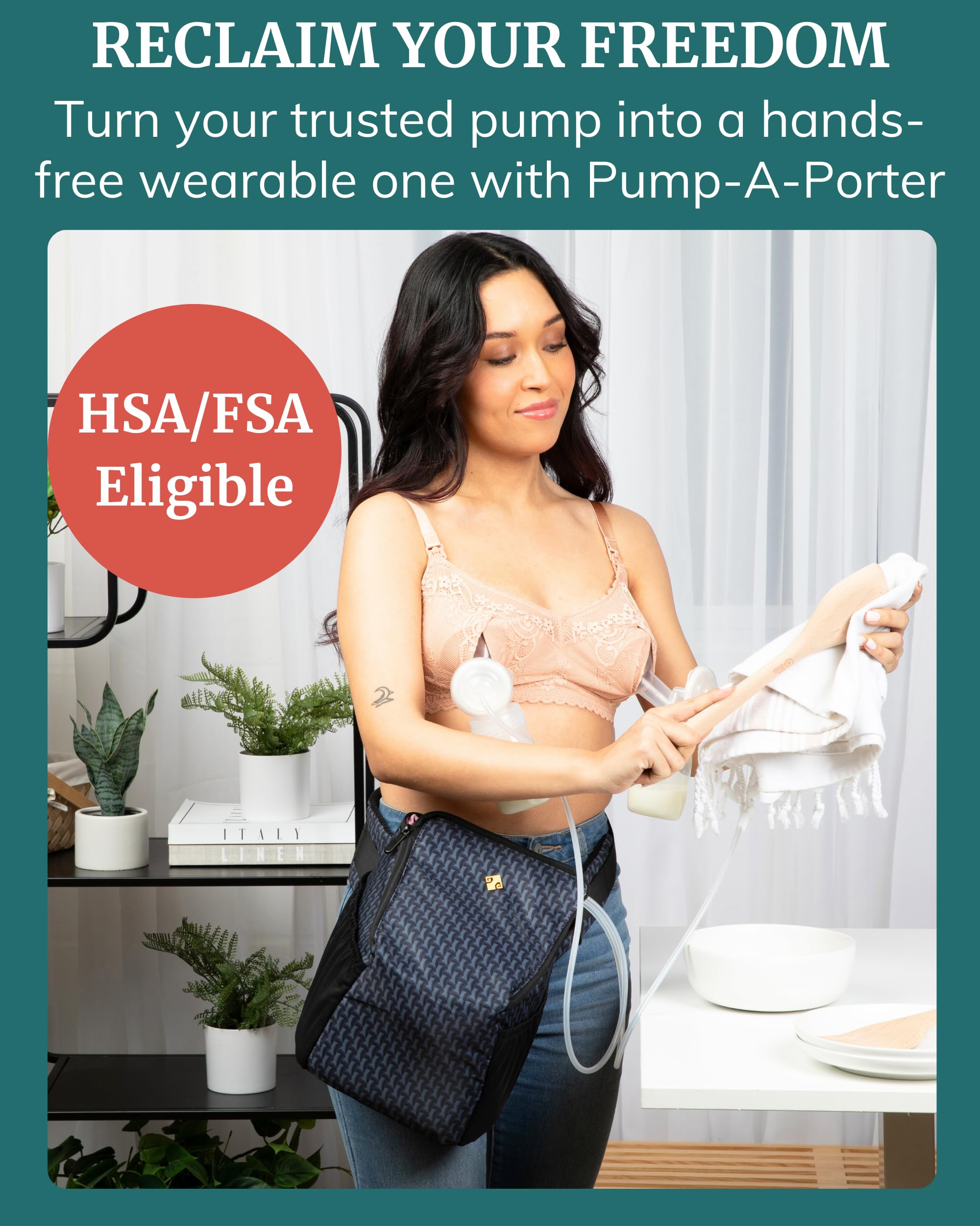 IDAHO JONES Pump-A-Porter side pockets keep bottles and parts within reach.