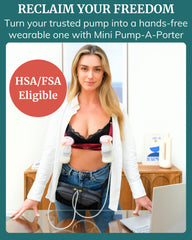 IDAHO JONES Pump Bag waist-wrap-comfort hugs the body for comfortable pumping.