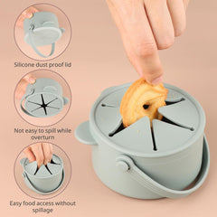 idooss dishwasher-safe snack cups simplify cleanup after meals and snacks.