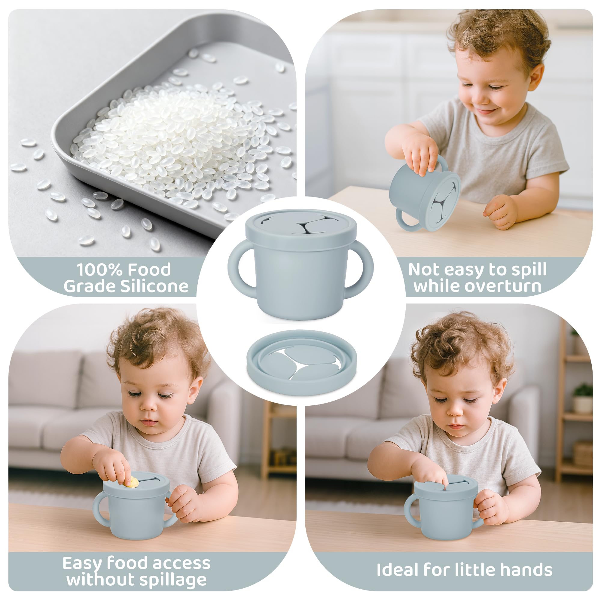 idooss soft silicone edges provide gentle comfort for tiny hands