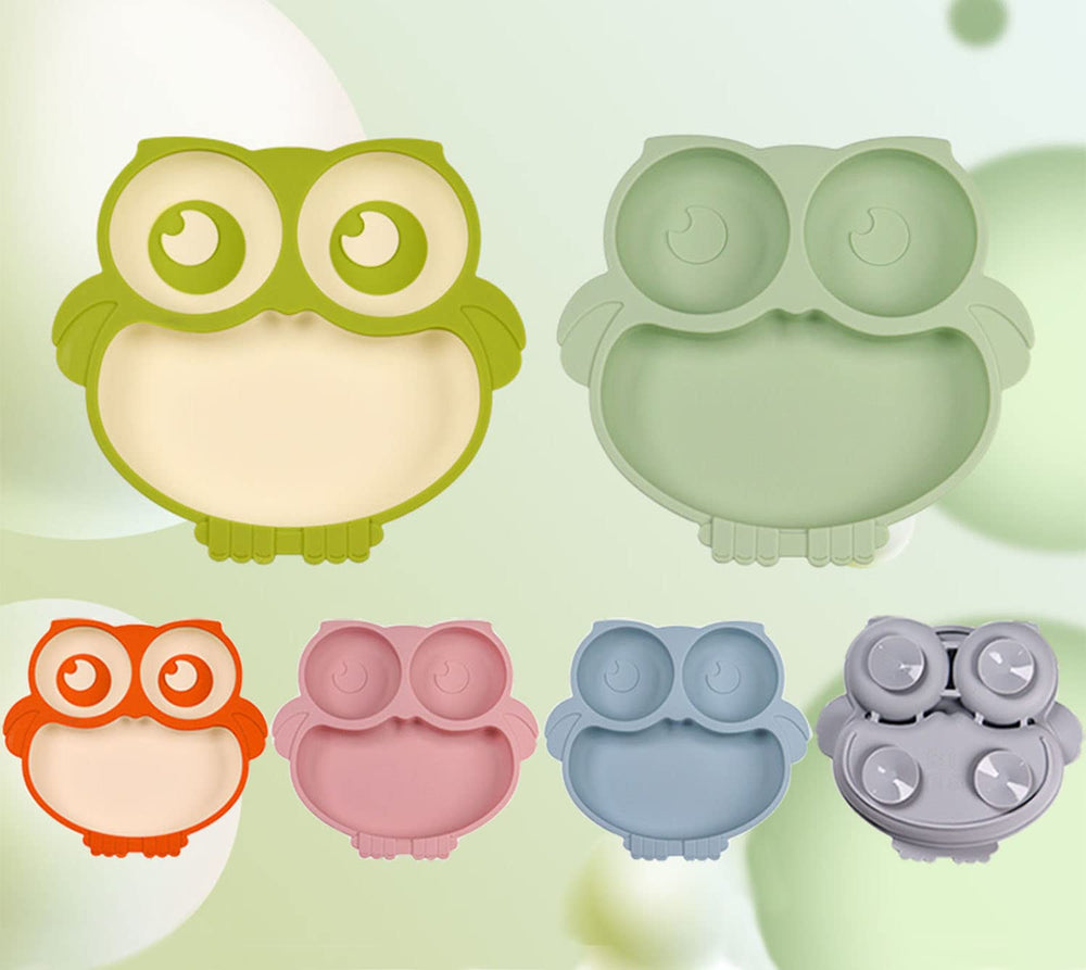 IDVVSSX owl-themed plate makes a gift-ready, practical option.