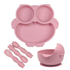 IDVVSSX owl suction plate keeps meals tidy during self-feeding