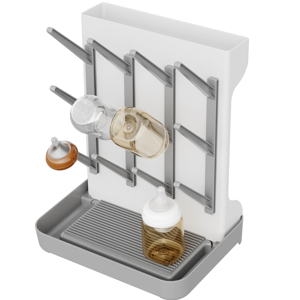 IEEK vertical drying rack reduces countertop clutter while drying