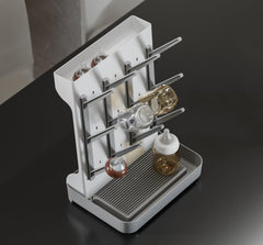 IEEK baby bottle drying rack vertical design saves counter space and speeds drying