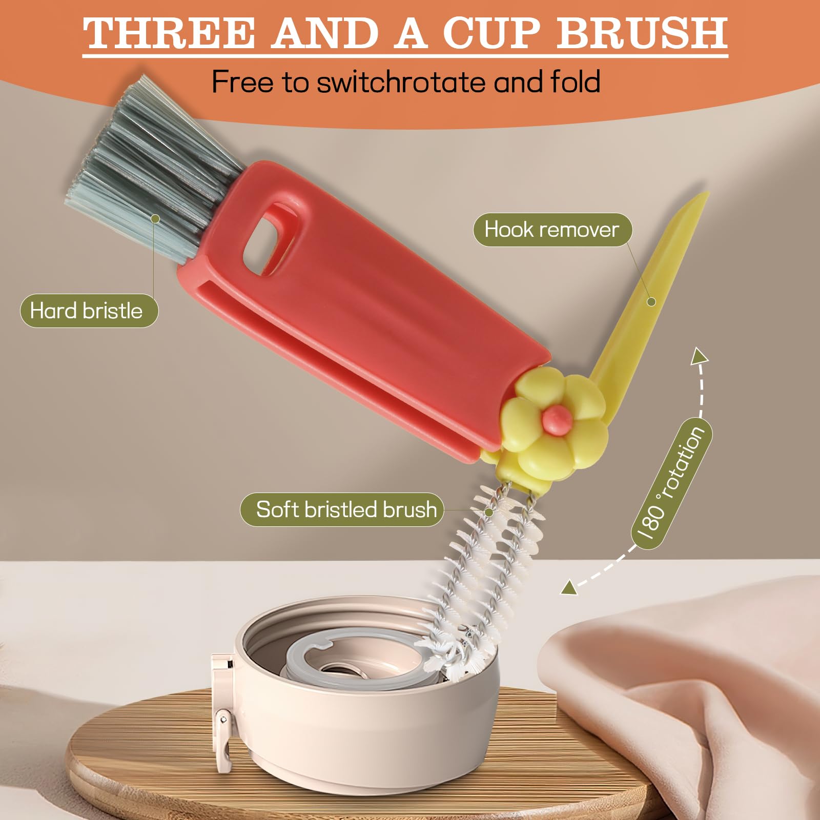 ieesspd hanging hole storage helps keep brushes organized.