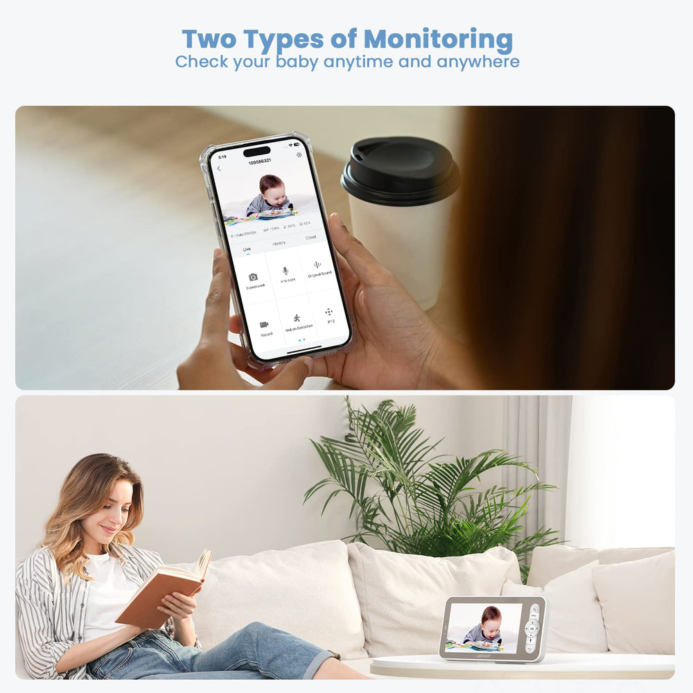 ieGeek 5-inch screen display highlights easy handheld viewing and quick checks.