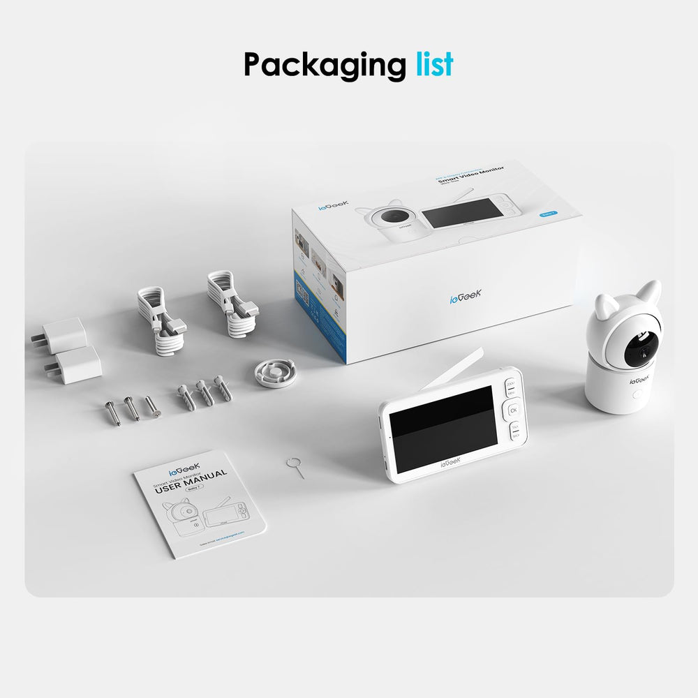 ieGeek nursery assistant with temperature sensor and lullabies