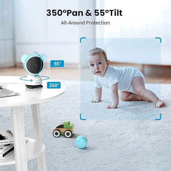 ieGeek danger zone alert notifies when baby moves beyond set area.