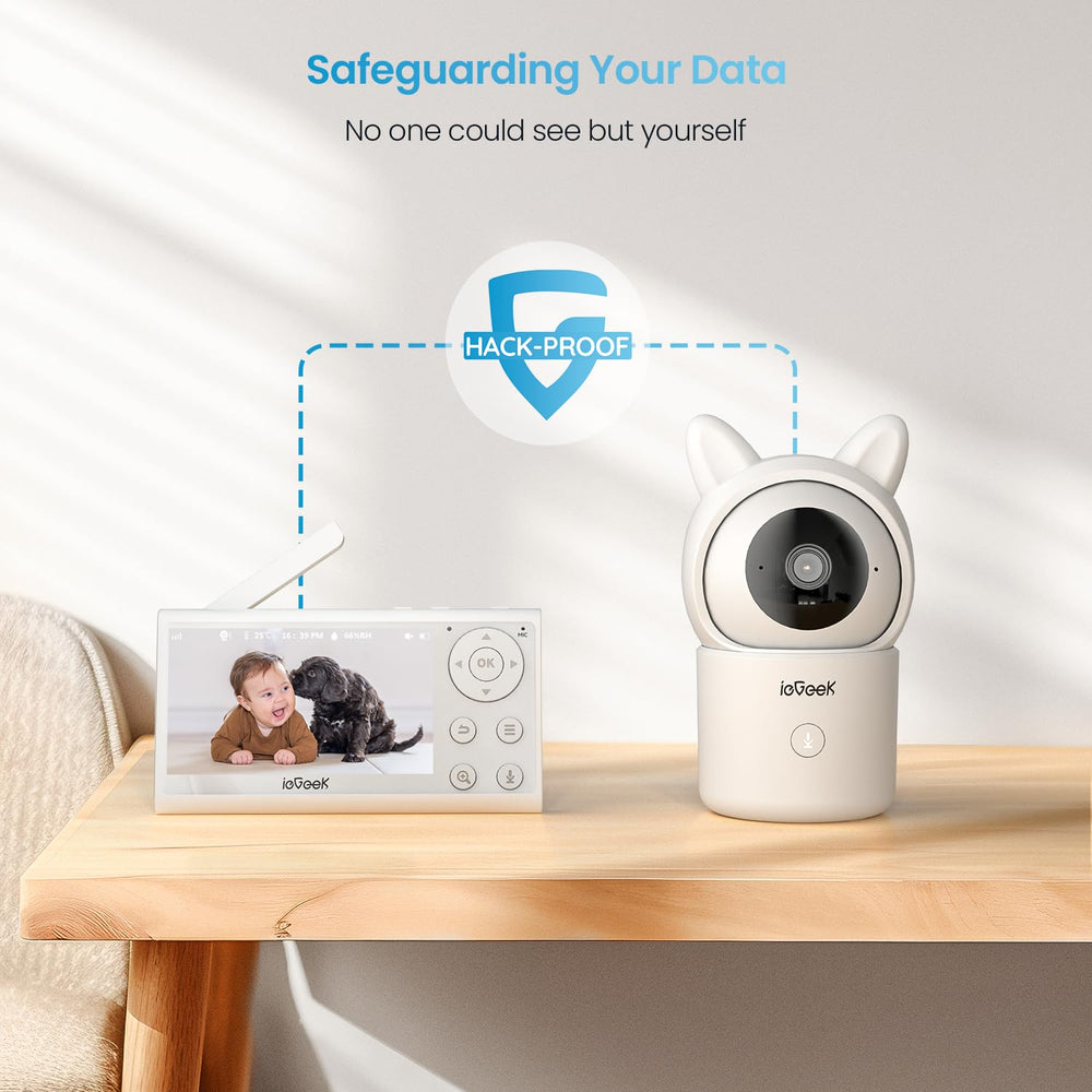 iegeek temperature and humidity monitoring for nursery comfort.