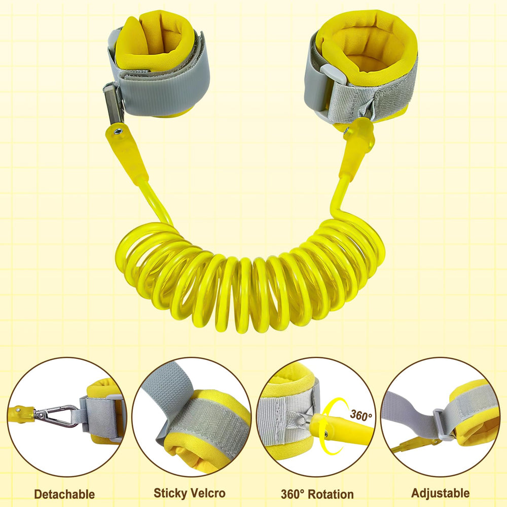IELECMG adjustable plush straps yellow bee ensure comfortable wear with secure chest strap.