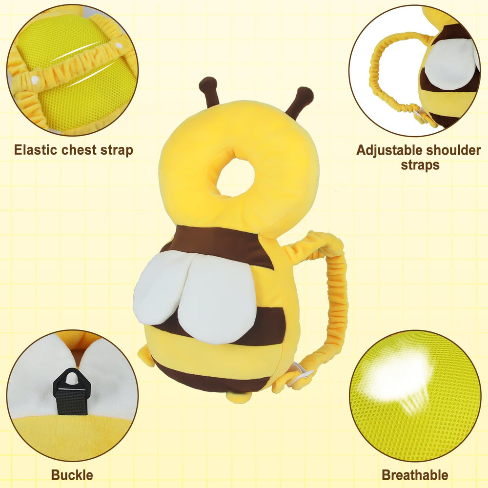 IELECMG anti-lost wrist link yellow bee keeps little explorers within reach during outings.