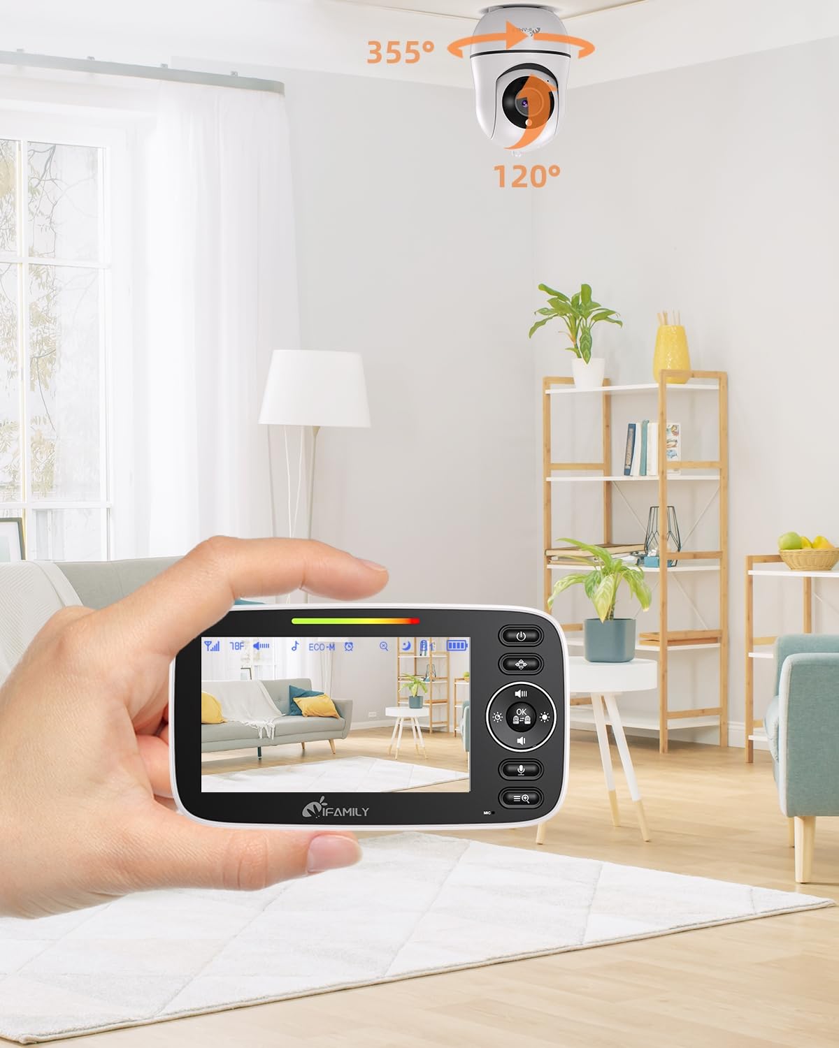 iFamily long-range video provides dependable monitoring beyond indoor spaces.