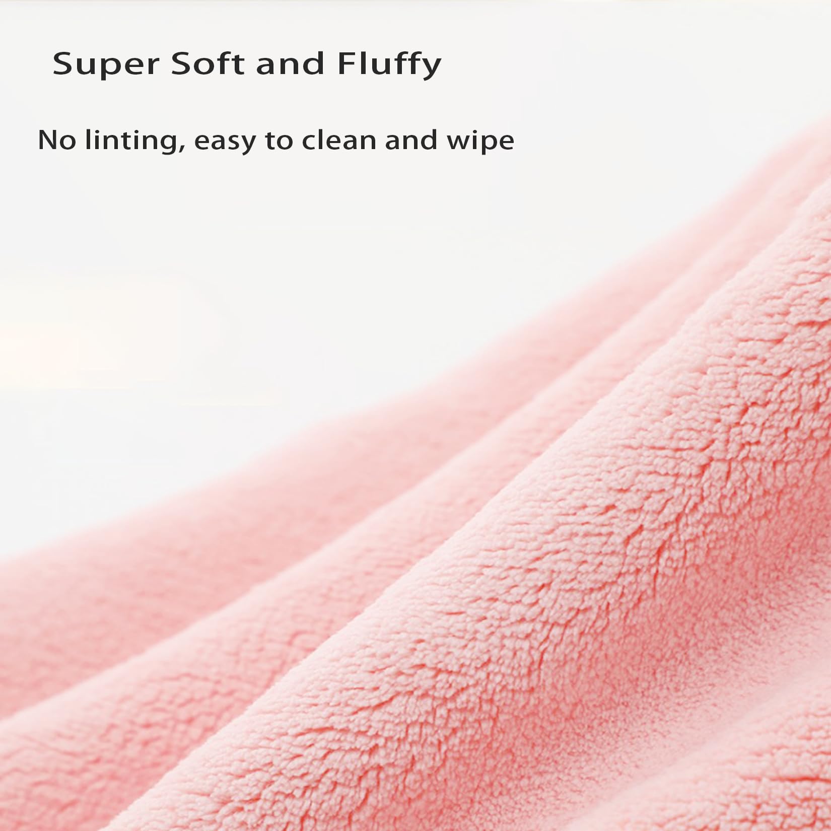 IFaryMes Sakura Pink hooded towel close-up stitching highlights durable edge stitching