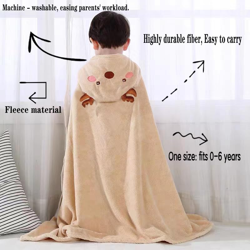 IFaryMes elephant hooded towel design adds playful bath time.