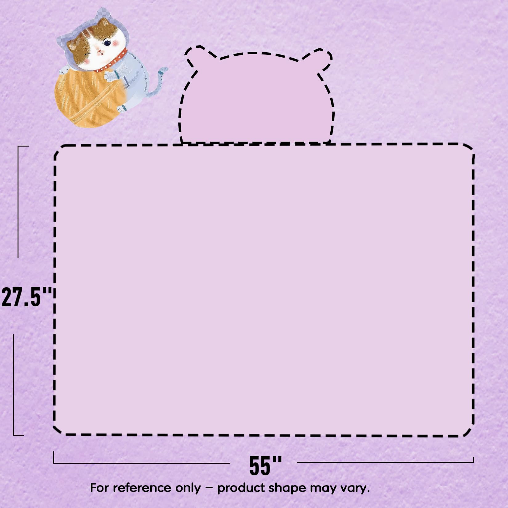 IFaryMes towel size 27.5 by 55 inches offers generous space for growing kids