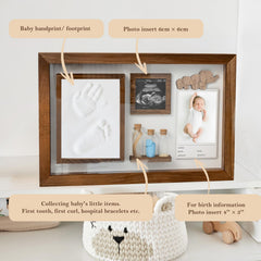 ifeolo baby-footprint-kit preserves tiny footprints for lasting memories