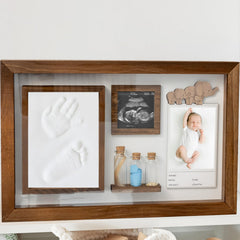 ifeolo baby handprint kit frame captures tiny prints for a cherished keepsake