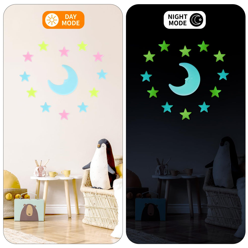 iFunLong durable plastic stars remove cleanly without residue when desired.