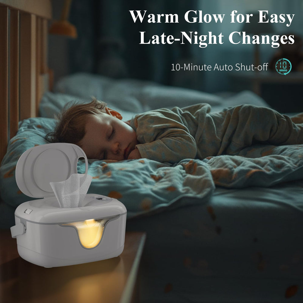 IGERI wipe warmer large capacity holds bulk wipe packs for a week