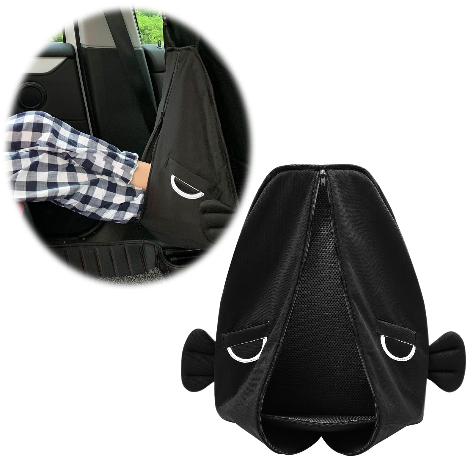 Ihaapsi 4-in-1 footrest compact design supports comfortable long road trips for kids.