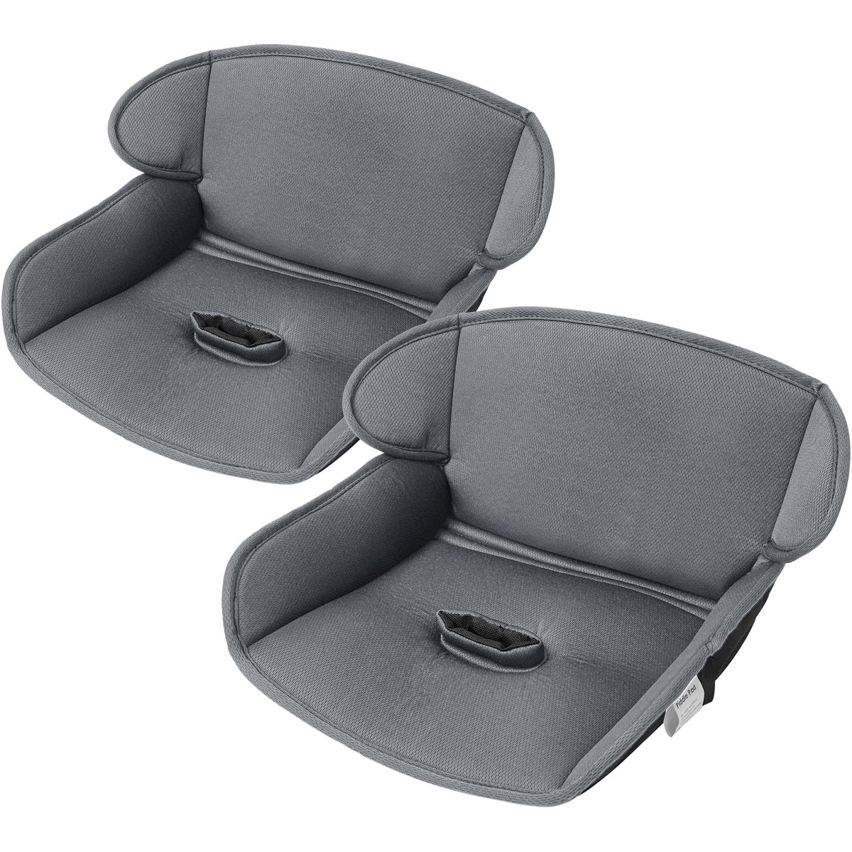 Ihaapsi Baby Piddle Pad 2-pack grey pack shown as travel-ready protection for trips