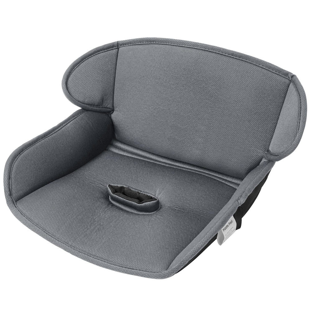 Ihaapsi Baby Piddle Pad gray on car seat showing mess protection and comfort