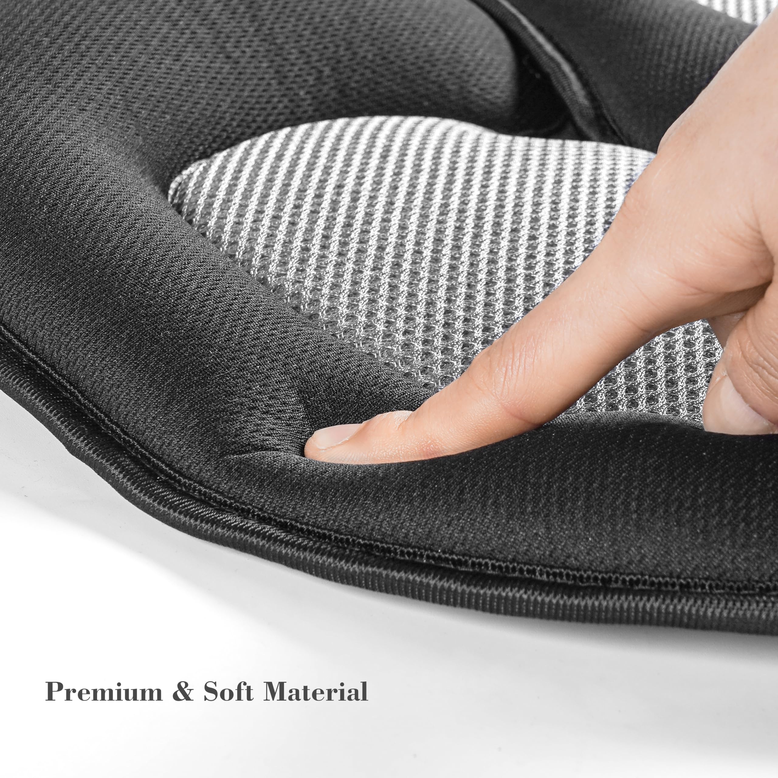 Ihaapsi newborn cushion car-seat-compatibility shows safety harness compatibility across devices.
