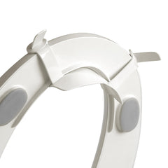 Ihaapsi universal-urine-deflector front-view blocks splash for cleaner bathroom.