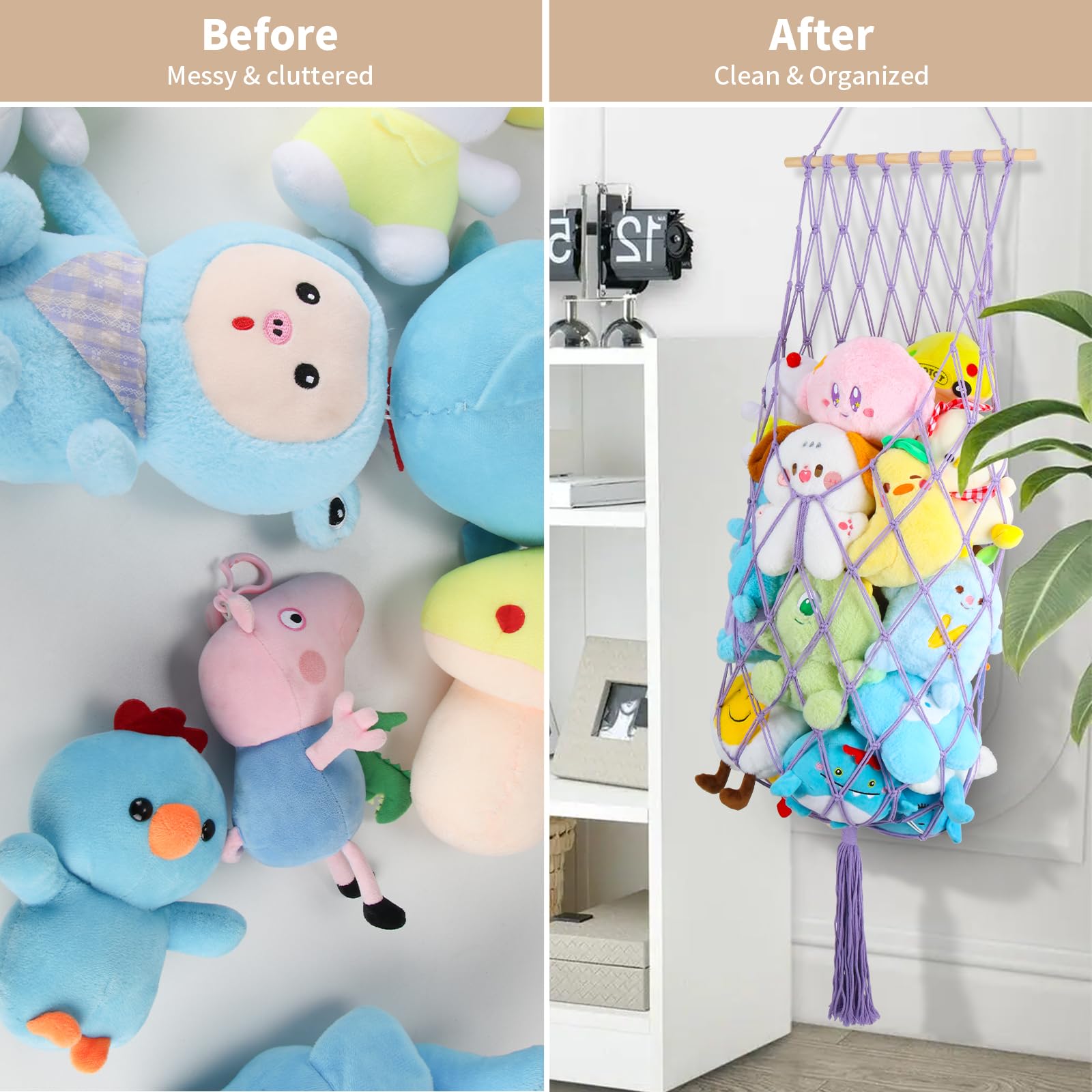 iHansee 360 degree rotation aids easy viewing of stuffed animals